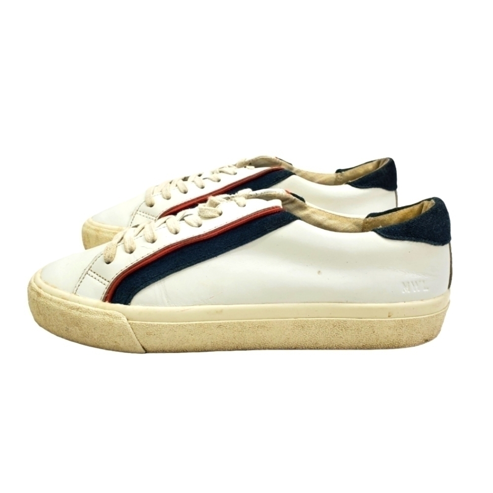 Madewell Sidewalk Sneakers Size 7.5 Women 6 Men's Leather Shoes